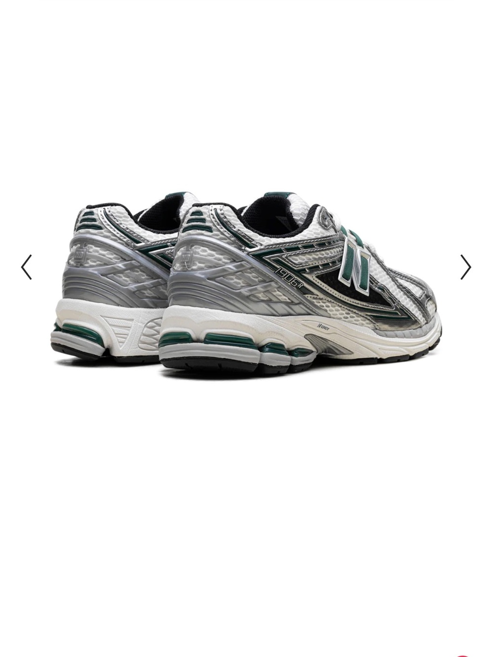 New Balance 1906R Silver Metallic Nightwatch Green